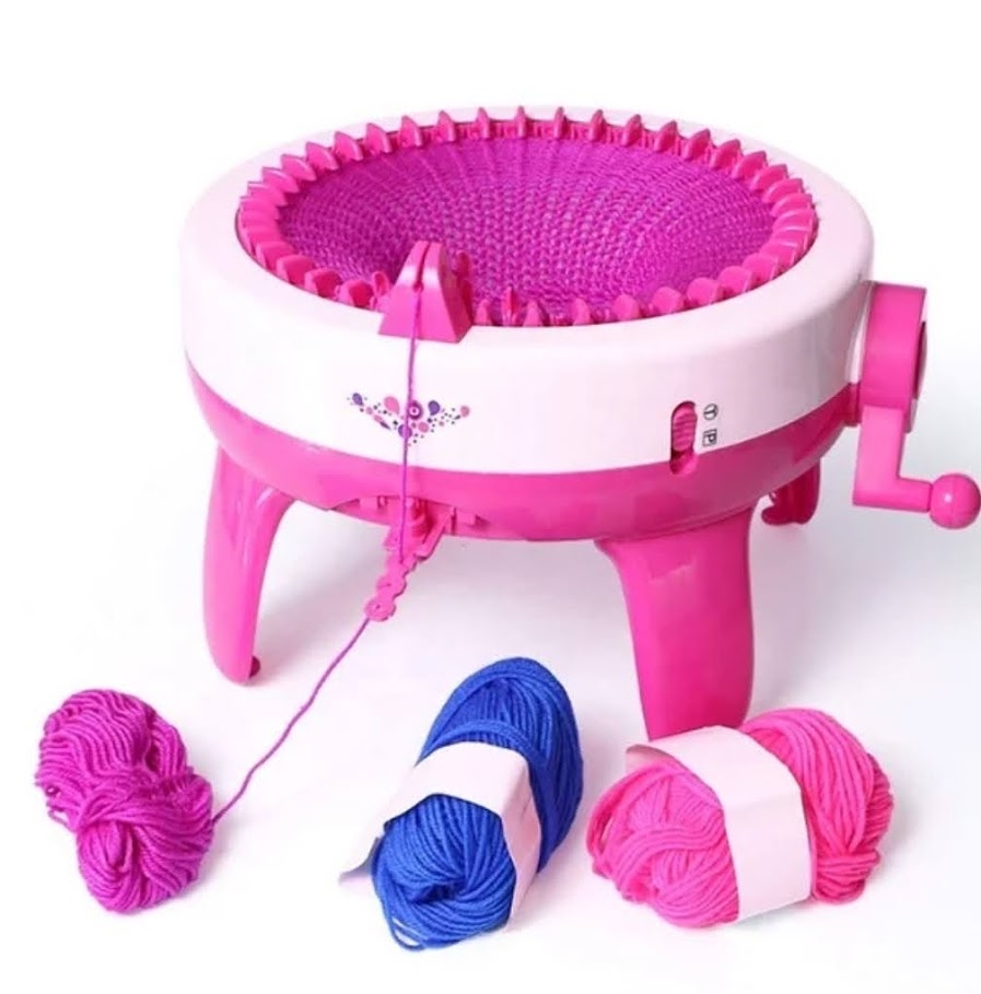 KOKNIT 1 Color Round Cap Knitting Loom Machine with Needle Knitting DIY  Knitting Kit Embroidery Tool 4 Sizes 14cm 19cm 24cm 29cm - Price history &  Review, AliExpress Seller - KOKNIT Artlife Store
