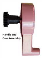 Handle and Gear Assembly- SENTRO 48 Needle Knitting Machine