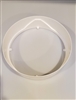 Inner Needle Guide Housing (White) - SENTRO 40 Needle Knitting Machine