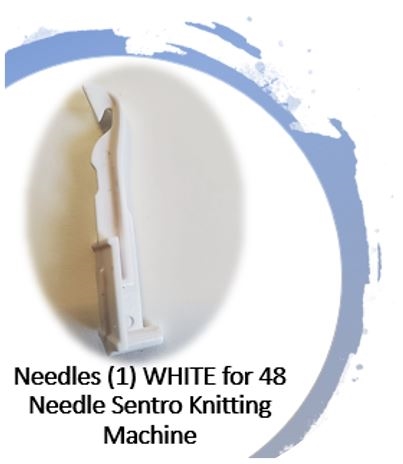 SENTRO 48 Needle Knitting Machine White Inner Needle Guide Housing