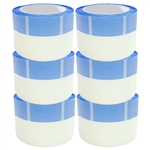 2 Inch White Screen Tape - 6 Pack