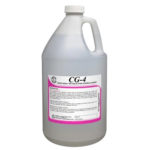 CCI CG-4 Re-Circulating Plastisol Ink Cleaner - 5 Gallon