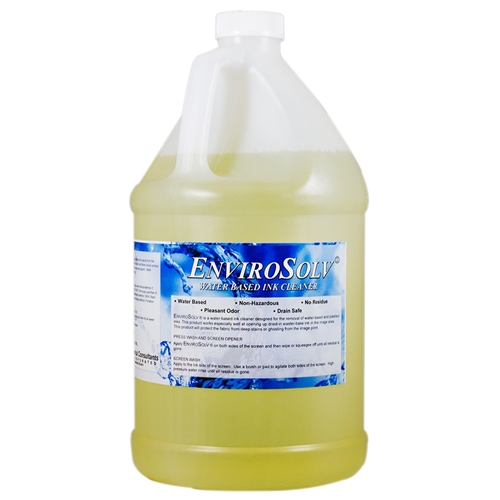 CCI EnviroSolv Water Based Ink Cleaner and Screen Opener - Gallon