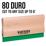 Custom Cut Wooden Squeegee - 80 Duro