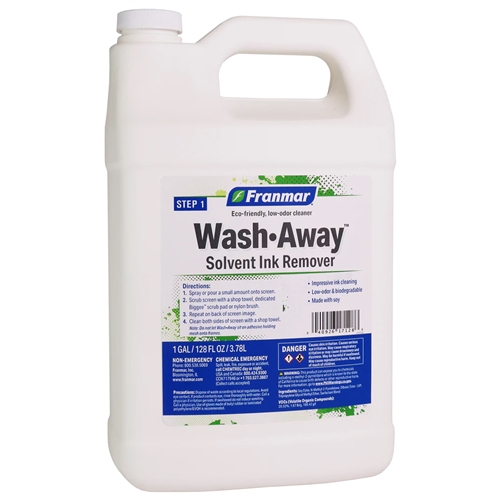 Franmar Wash Away Non-Textile Ink Cleaner - GALLON