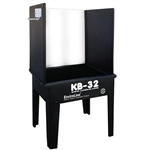 KB-32 Eco Washout Booth w/ Backlights