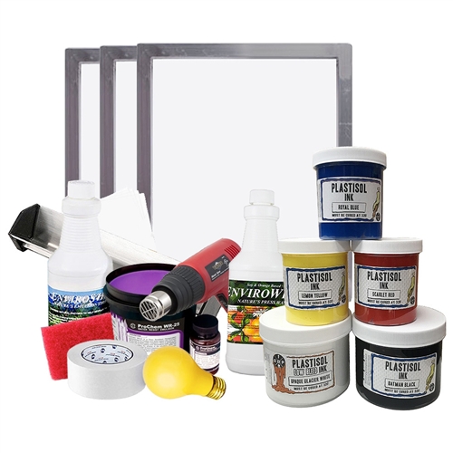 The Ultimate Plastisol Printing Supply Kit