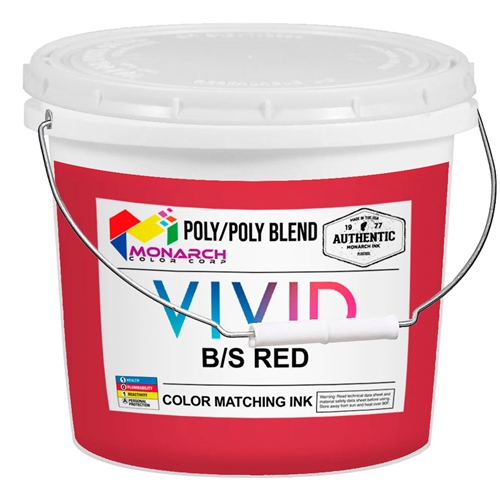 Monarch Vivid LB Mixing Ink MX B/S Red - Gallon