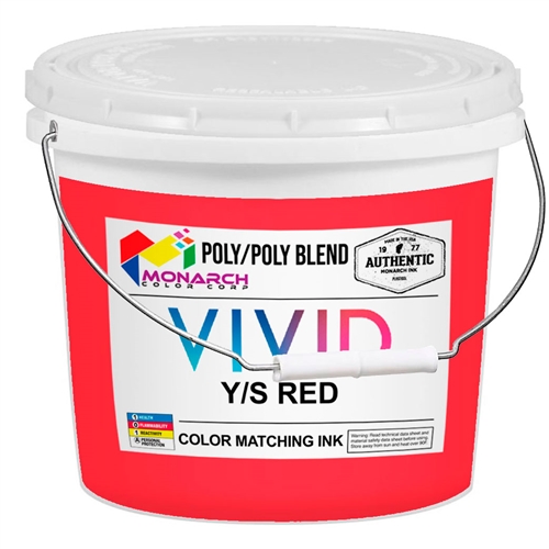 Monarch Vivid LB Mixing Ink MX Y/S Red - Gallon