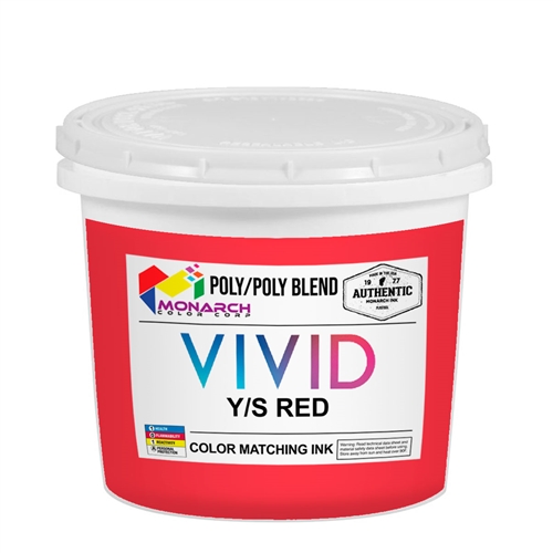 Monarch Vivid LB Mixing Ink MX Y/S Red - Quart