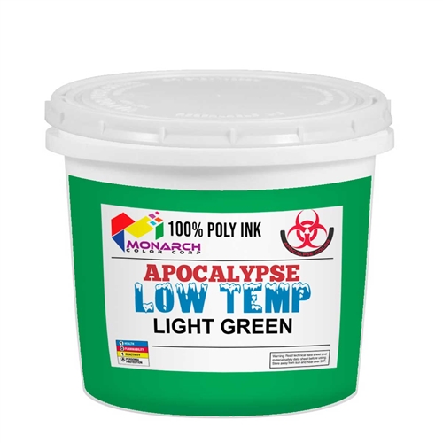 Monarch Low Temp Poly/Poly Blend Plastisol Ink - Light Green