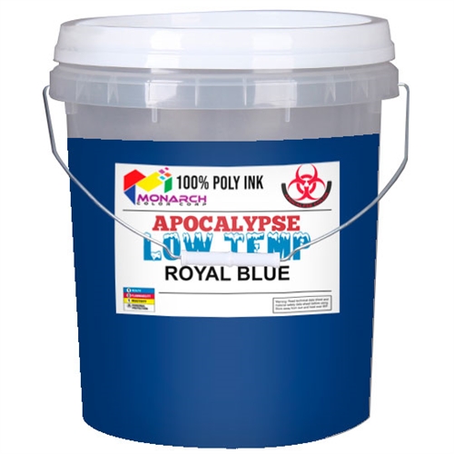 Monarch Low Temp Poly/Poly Blend Plastisol Ink - Royal Blue