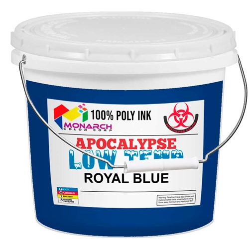 Monarch Low Temp Poly/Poly Blend Plastisol Ink - Royal Blue