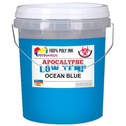 Monarch Low Temp Poly/Poly Blend Plastisol Ink - Ocean Blue