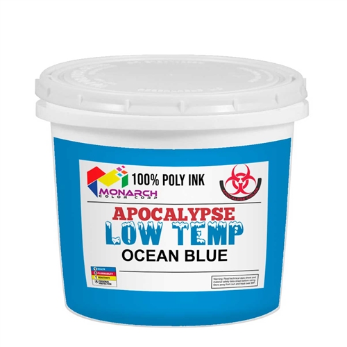 Monarch Low Temp Poly/Poly Blend Plastisol Ink - Ocean Blue