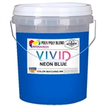 Monarch Vivid LB Opaque Plastisol Ink - Neon Blue - 5 Gallon