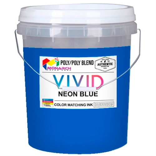 Monarch Stark LB Opaque Plastisol Ink - Neon Blue