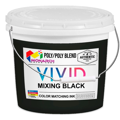 Monarch Vivid LB Mixing Ink Mixing Black - Gallon