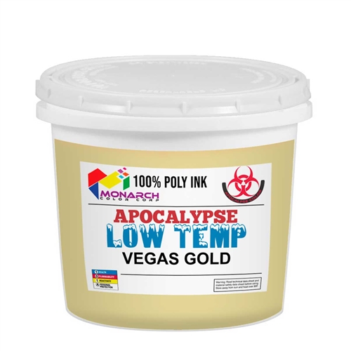Monarch Low Temp Poly/Poly Blend Plastisol Ink - Vegas Gold