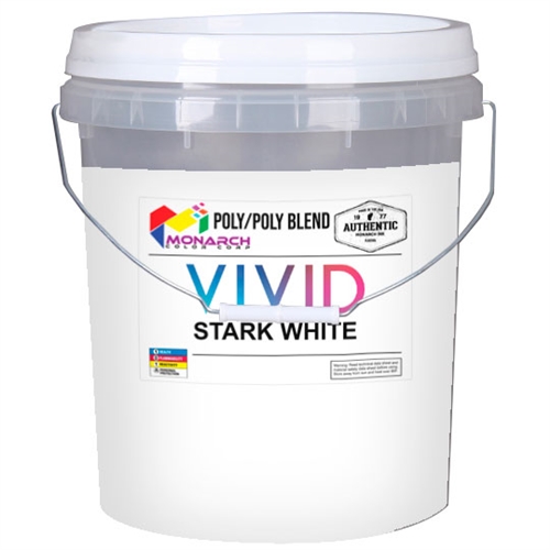 Monarch LB Opaque Plastisol Ink - Stark White