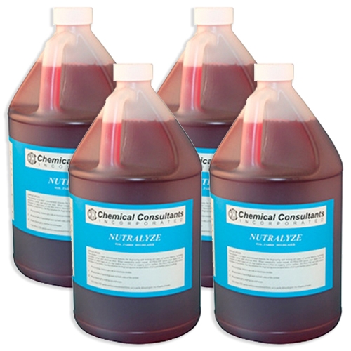 "Nutralyze" Concentrated Screen Degreaser - 4x1 Gallon Case