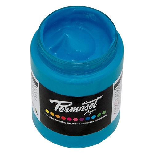 Permaset Aqua Standard Ink - Light Blue - 300ml