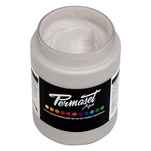 Permaset Aqua Standard Ink - Pearl White - 300ml