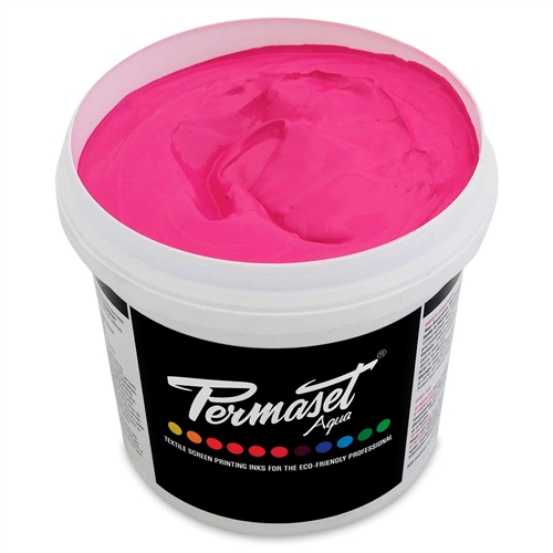 Permaset Aqua Standard Ink - Rose - 1L