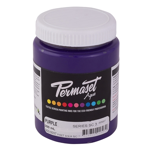 Permaset Aqua Supercover Ink - Purple - 300ml