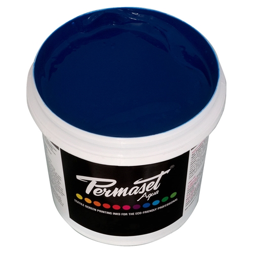 Permaset Aqua Standard Ink - Process Cyan - 1L