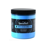 Acrylic Ink - Fluorescent Blue - 8 oz.