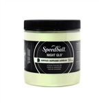 Speedball Permanent Acrylic Ink - Glow White - 8 oz.