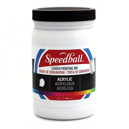 Speedball Acrylic Ink - White - 32 oz.