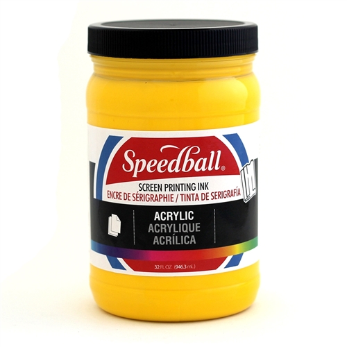 Speedball Acrylic Ink - Yellow - 32 oz.
