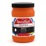 Speedball Acrylic Ink - Orange - 32 oz.