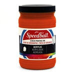 Speedball Acrylic Ink - Fire Red - 32 oz.