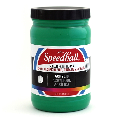 Speedball Acrylic Ink - Emerald - 32 oz.