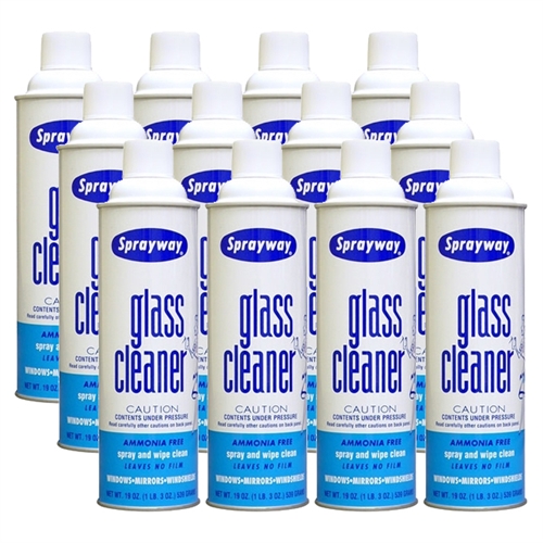 Sprayway "World's Best" Glass Cleaner 12 Pack