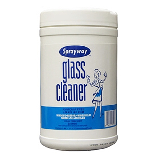 Sprayway "World's Best" Glass Cleaner Wipes