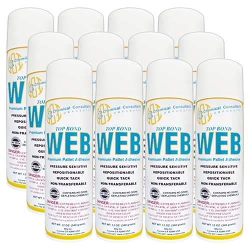 CCI "Top Bond" Web Adhesive - 12 Pack