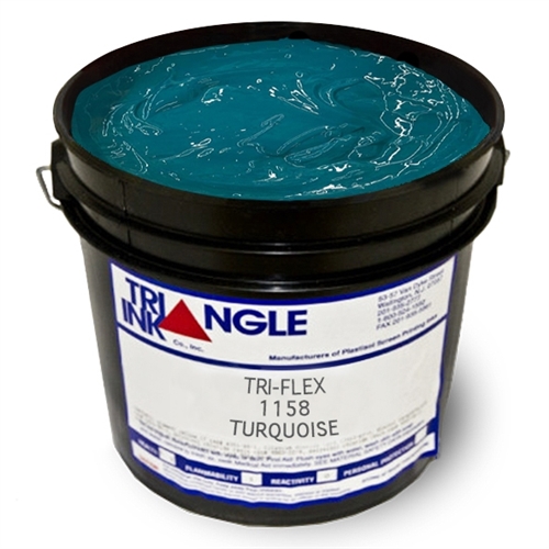 Triangle Screen Printing Ink - Turquoise
