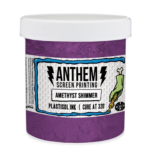 Triangle Screen Printing Ink - Amethyst Purple Shimmer