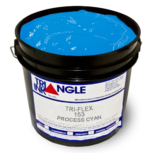 Triangle Plastisol Ink - Process Cyan