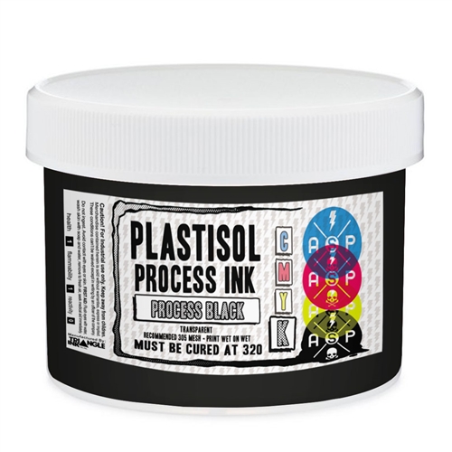 Triangle Plastisol Ink - Process Black