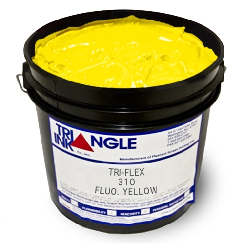 Triangle Plastisol Ink - Fluorescent Yellow