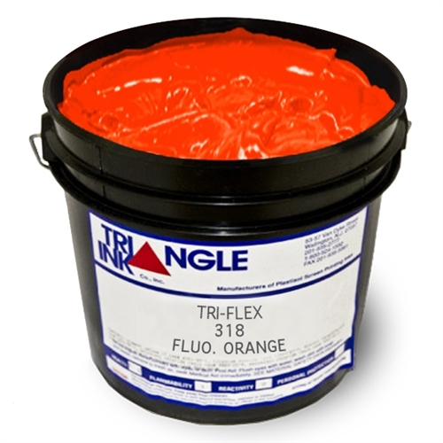 Triangle Plastisol Ink - Fluorescent Orange