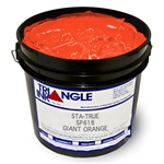 Triangle Plastisol Ink - Low Bleed Opaque Giant Orange
