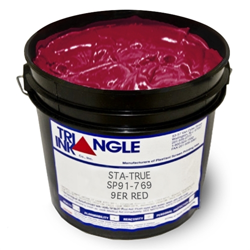 Triangle Plastisol Ink - Low Bleed Opaque 9er Red