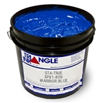 Triangle Plastisol Ink - Low Bleed Opaque Warrior Blue