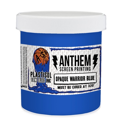 Triangle Plastisol Ink - Low Bleed Opaque Warrior Blue